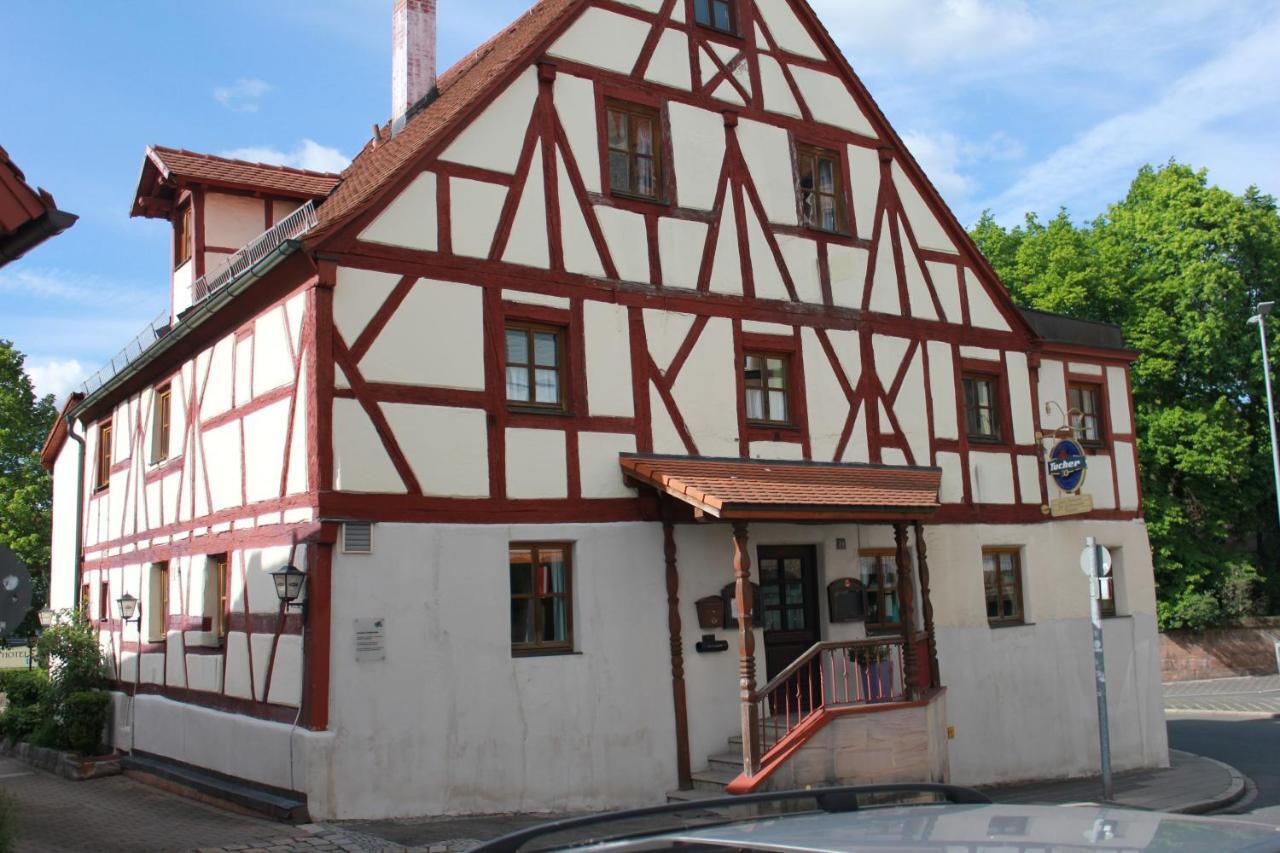 נירנברג Hotel Zur Friedenslinde מראה חיצוני תמונה