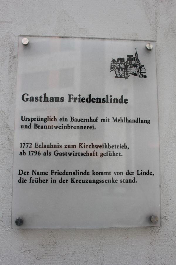 נירנברג Hotel Zur Friedenslinde מראה חיצוני תמונה